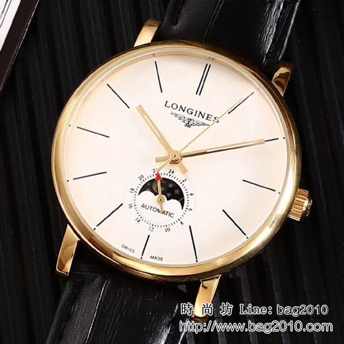 LONGINES浪琴 高級定制 全自動機械男士腕表 WSS2480